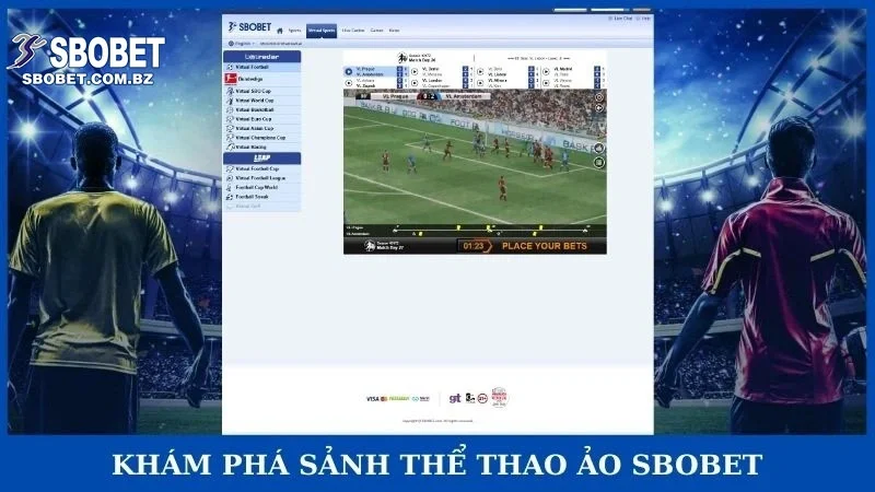 Khám phá sảnh thể thao ảo Sbobet