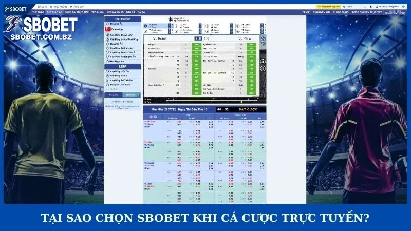 Tại sao chọn Sbobet khi cá cược trực tuyến?