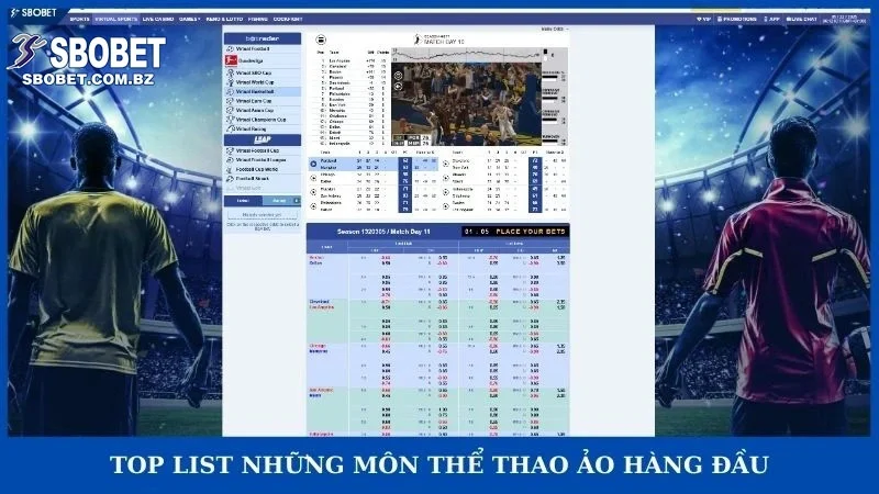 Top list những môn thể thao ảo hàng đầu
